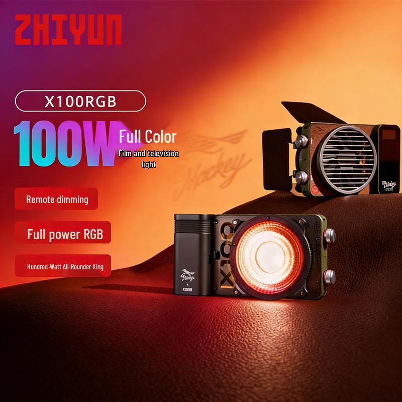 Zhiyun X100 RGB 100W Full-Color Portable COB Video Light