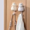 Kedi Anahtar Askısı Yapışkanlı Giysi Havlu Askısı Güçlü Yük Taşıyıcı Kolay Kurulum Dekoratif Ağır Hizmet Tipi Duvara Monte Askı