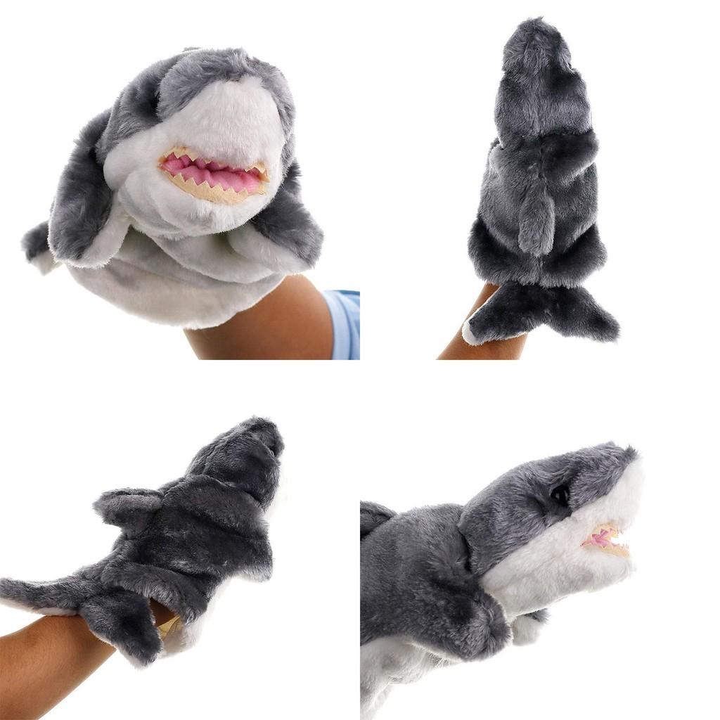 Plush Marine Plush Animals Shark Early Education Finger Puppet Performance Stage