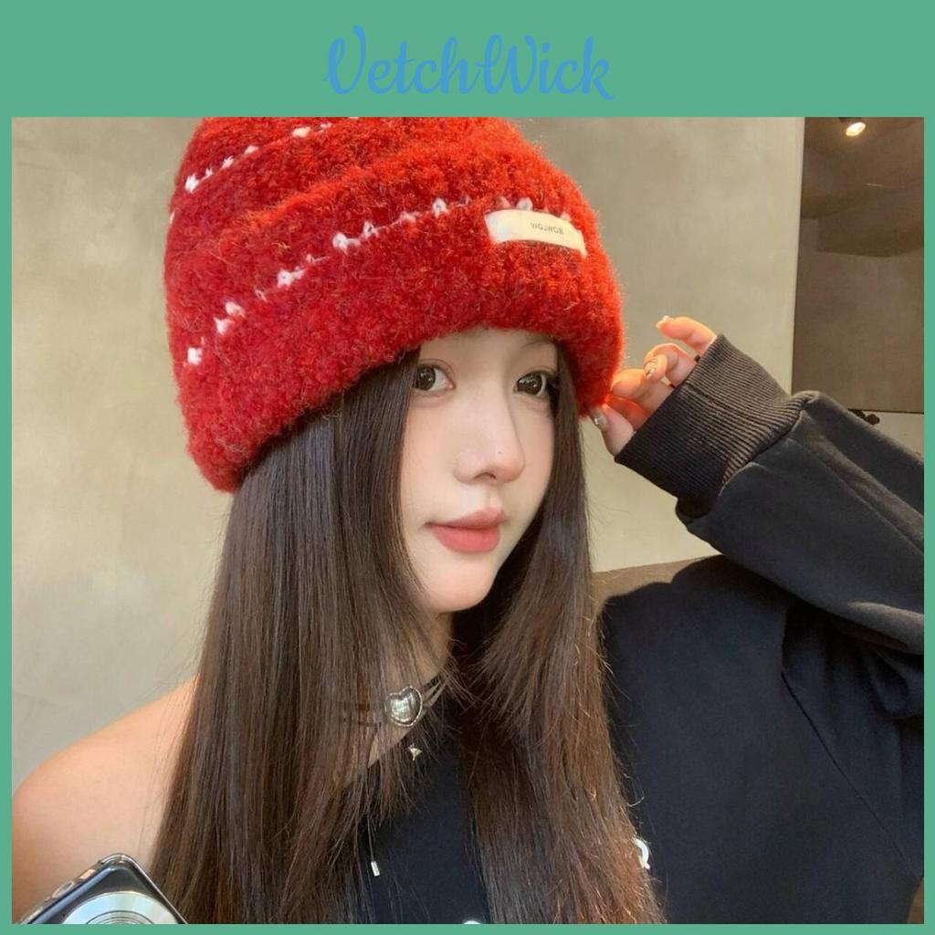 Winter Knit Hat For Women Soft Furry Beanie With Ear Coverage For Cold Weather Outdoor Activities