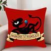 Cartoon D-Disenchantment Pillow Case Decor Protective Covers Comfortable Soft for Sofa Living Room Home Office