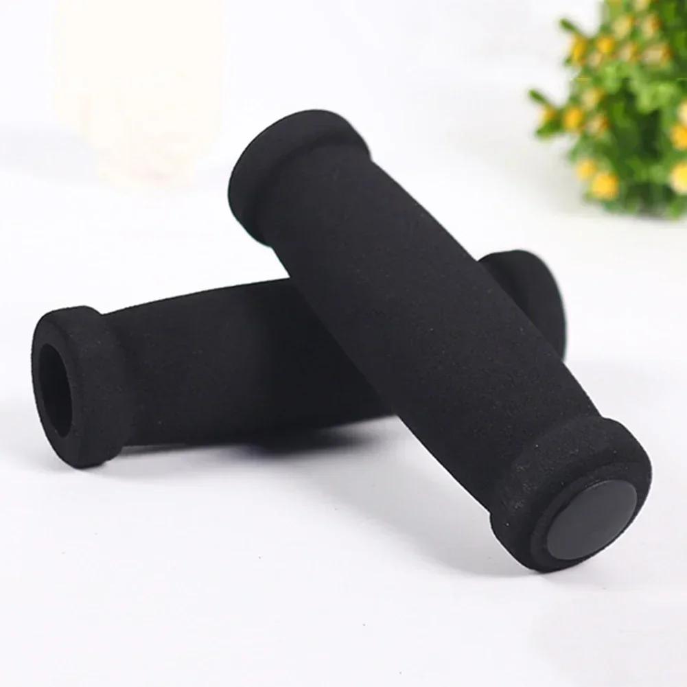2 Pcs Walker Walking Aid Handle Cover Elderly Grip Accessories For Replacement Handles Sponge Crutch Grips Bicycle Handlebars белый