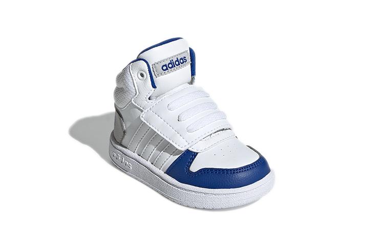 Adidas Neo Hoops 2.0 Abrasion Resistant Mid top Toddler Shoes Infant And Toddler GW4838