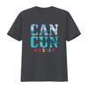 Womens Cancun Mexico Beach Summer Vacation Souvenir T Shirt vintage Washed Stretched graphic Soft Slightly Unisex Breathable