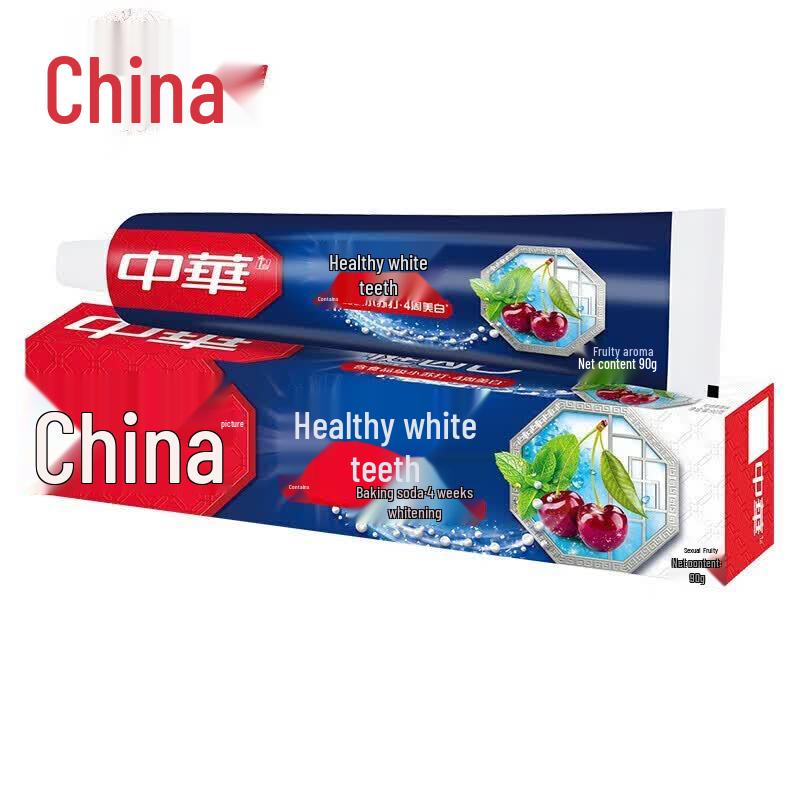 Zhonghua Jianchibai Baking Soda Fruit Toothpaste 90g