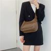 Niche Design Bag Women's Minimalist Underarm Bag Trendy Korean Chic Simple Retro Versatile Saddle Bag