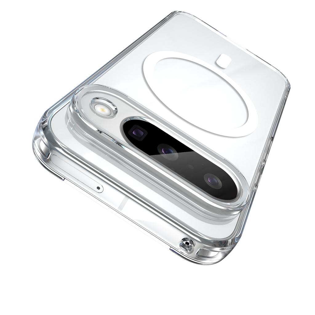 Google Pixel 10 Clear Phone Case,Non-Yellowing Magnetic Phone Case for Google Pixel 10