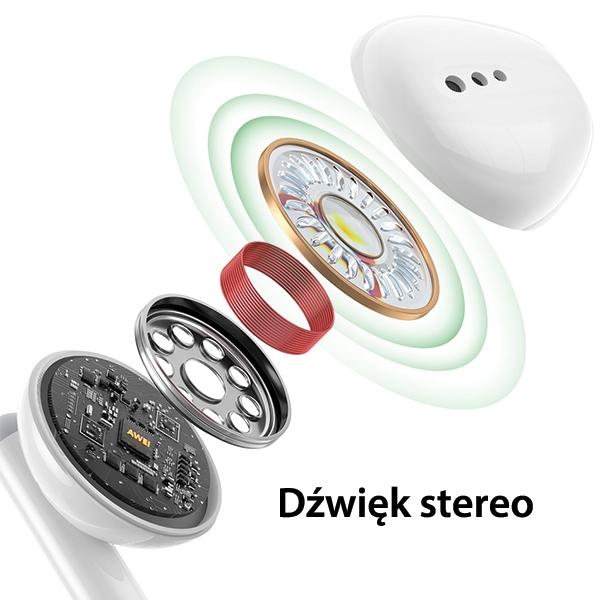 Awei Słuchawki Stereo Pc-6T Usb-Cczarny/Black