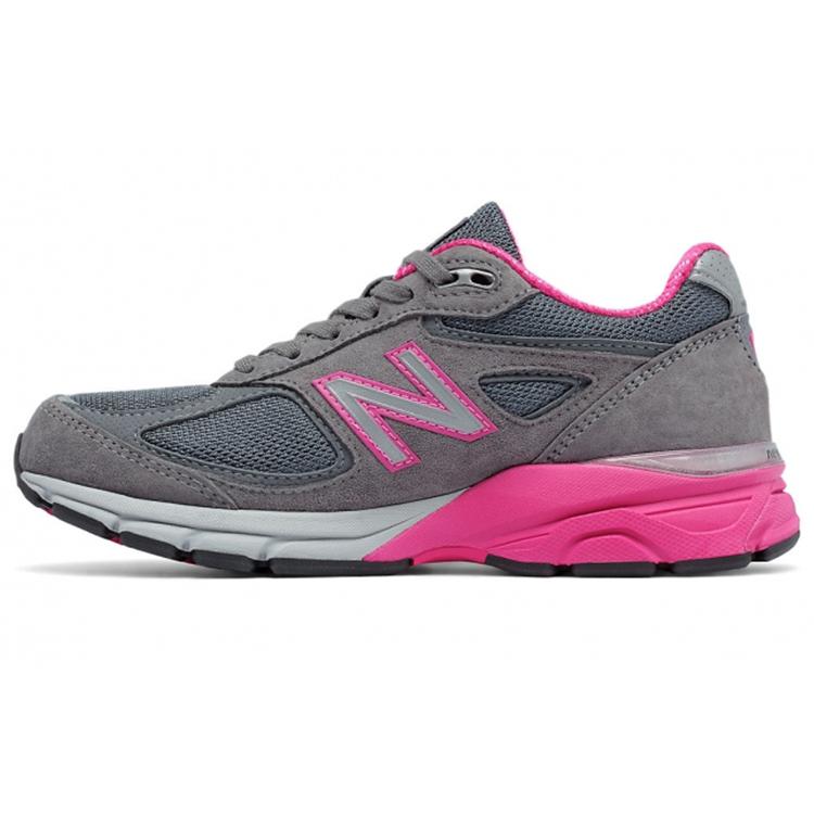 New New Balance 990v4 Made In Usa 'Grey Pink' Women's