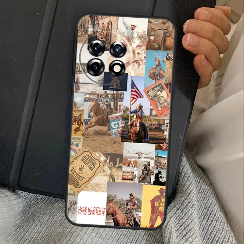 Cowboy Cowgirl Western Ranch Boho Case For OnePlus 13T 10T 8T 10R 12R 13R 15 13 12 11 10 9 Nord CE 5 2 3 4 Lite N20 N30 Cover