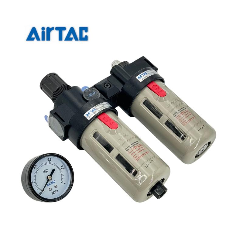 AirTac Originální F.R.L. jednotka Dvoukomponentní regulační filtr tlaku Procesor zdroje vzduchu BFC3000 BFC2000 BFC4000 BFC30001 BFC20001