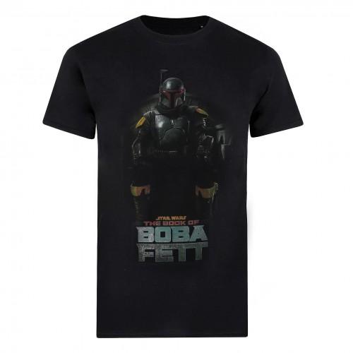 The Book Of Boba Fett Mens Book Of Boba Poster T-Shirt