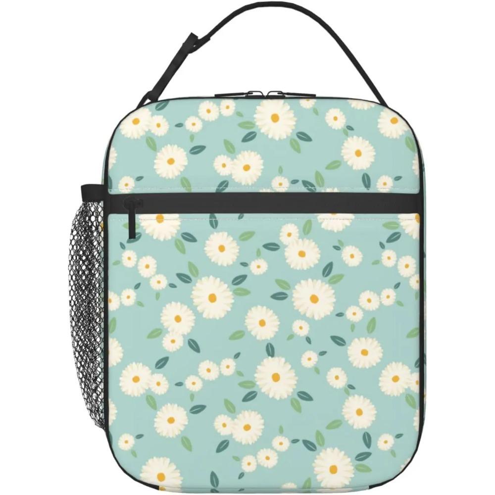 Mushroom Lunch Bag Portable Insulated Lunch Box for Women Men Reusable Leakproof  Cooler Thermal Lunchbox for Work Picnic Travel