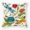 New Plant Floral Printed Sofa Pillowcase Source Waist Pillowcase