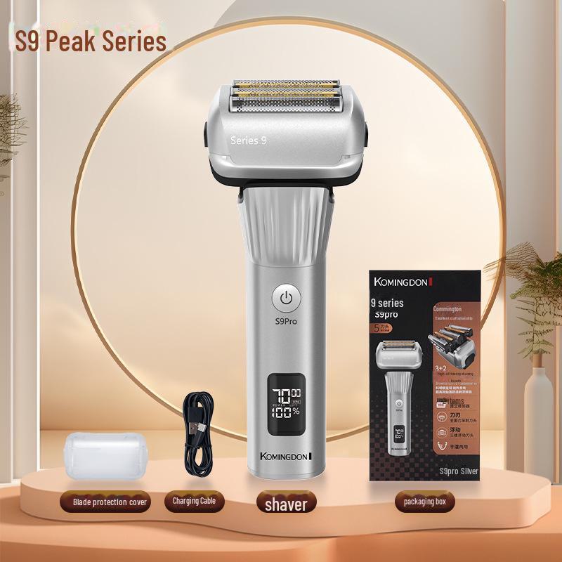 

Электрическая мужская бритва с пятью лезвиями, моющаяся по всему телу, идеально подходит для бакенбард S9 standard