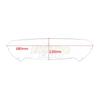 5'' 13'' Motorcycle Windshield Windscreen For Harley Road Glide CVO Special FLTRXS Ultra FLTRUSE FLTRXSE FLTRX 2014-