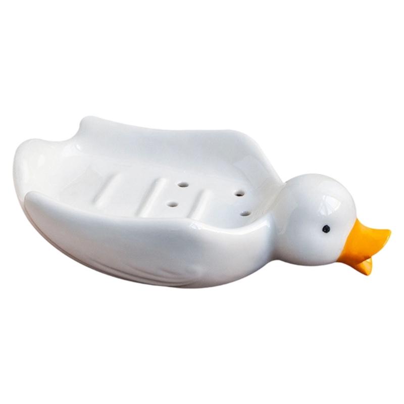 652F Einzigartiger Tier-Seifenhalter Ablage Keramik-Seifenständer Aufbewahrungsschale Langlebig