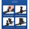 Electric Vehicle Mobile Phone Holder Mountain Self-driving Bicycle Gravity Shock Absorption Navigation Bracket Takeaway Cycling Car Mobile
