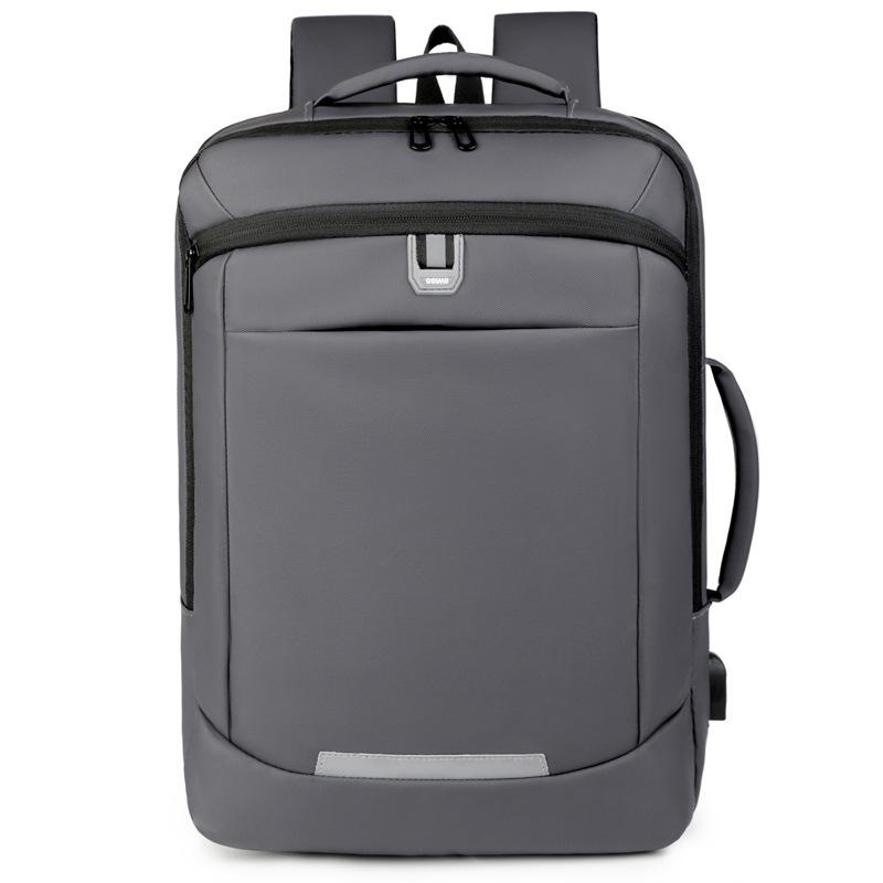 Backpack, Large-Capacity Business Backpack For Men, Simple Expansion Casual Computer Bag