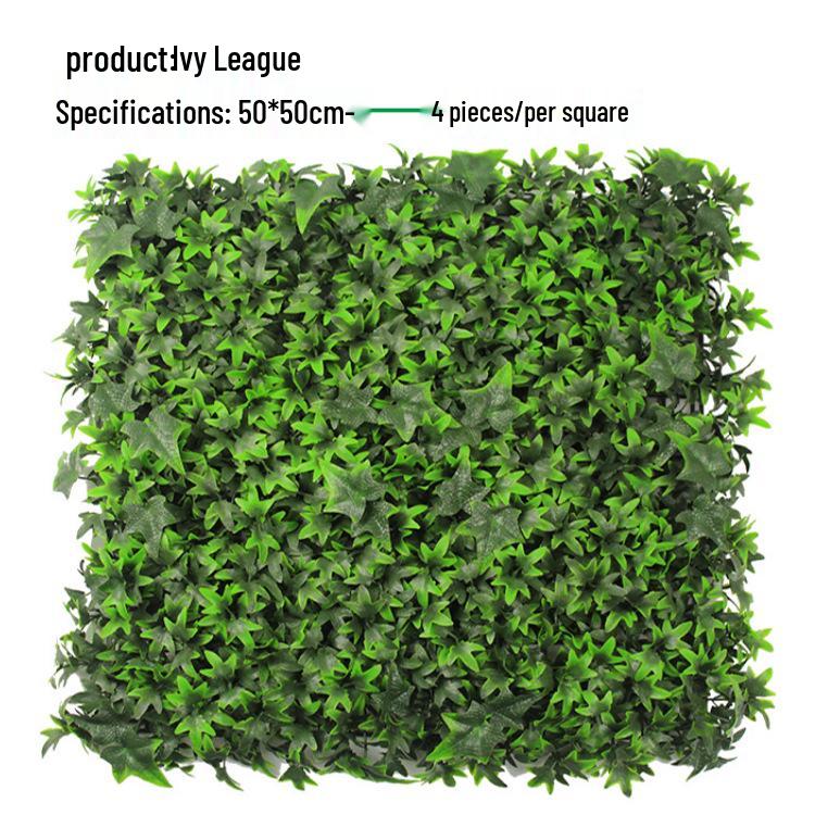 Flame-Retardant Green Wall: Anti-Aging Lawn Decoration for Malls & Backgrounds