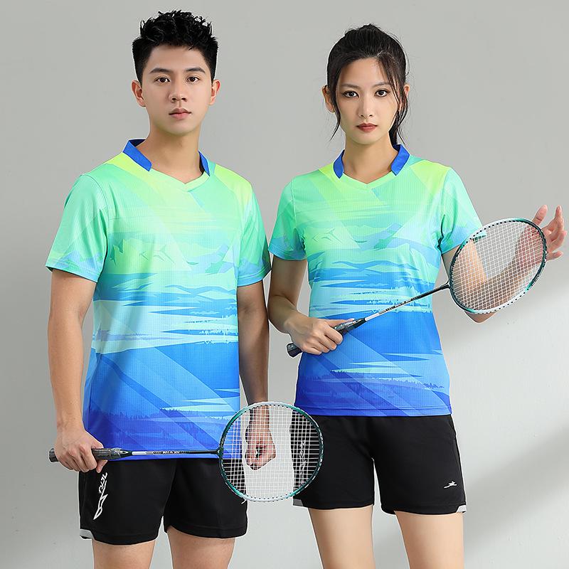 Unisex Quick-Drying Breathable Badminton and Volleyball Sportswear