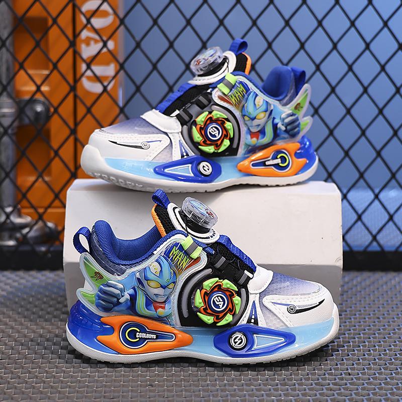 2026 Mode Alle Jahreszeiten Kindersport-Freizeitschuhe Heißer Verkauf Leichte Weiche Federnde Sohle Schuhe Drehverschluss Abriebfeste Kinder-Sneaker