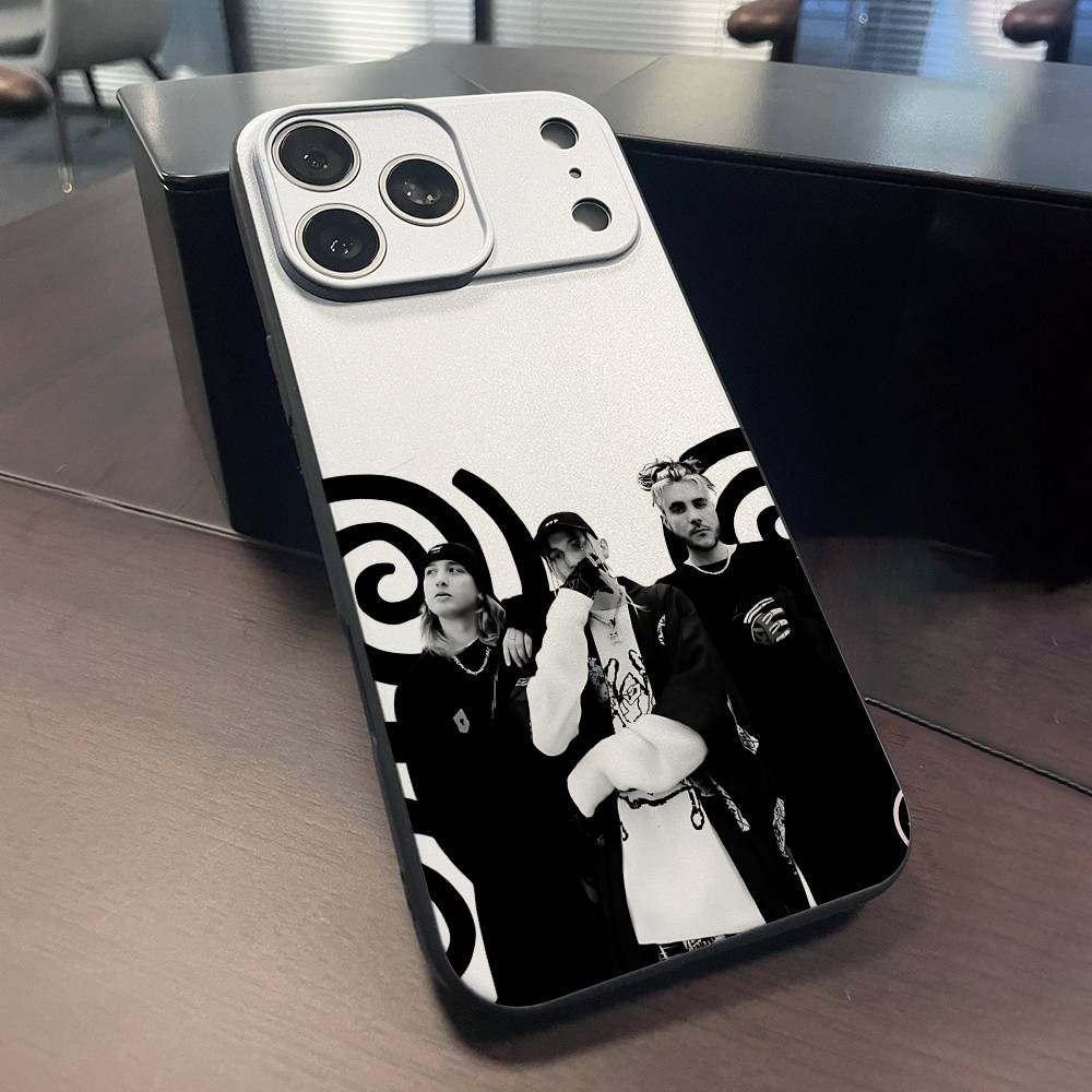 C-Chase A-Atlantic Music Phone Case For iPhone 15,16,12,14,13,11,17,Pro,Max,Plus,E,Air,Mini Black Cover
