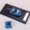 New In Stock Rm 1:64 Ford Gt40 Racing Car Alloy Miniature Die-Casting Model Magnetic Suction Machine Cover Car Toys Kids Gift