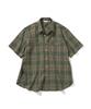 UNIFORM BRIDGE Vintage Check S/S Shirt Green