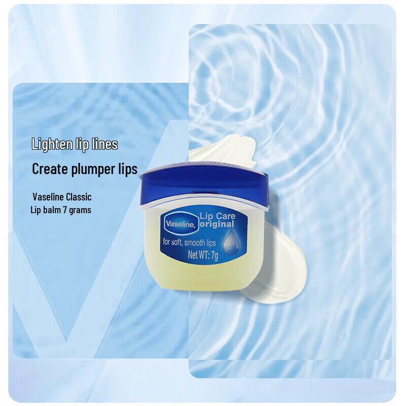 Vaseline Lip Balm & Dove Nourishing Shampoo Set