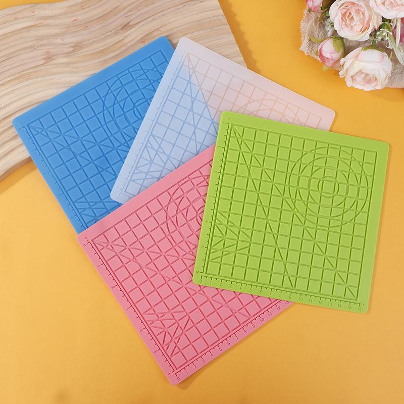 3D Printing Pen Silicone Mat DIY Creative Drawing Template Pad With Heat-proof Finger Sleeve Art Tools Christmas Gift For Kids