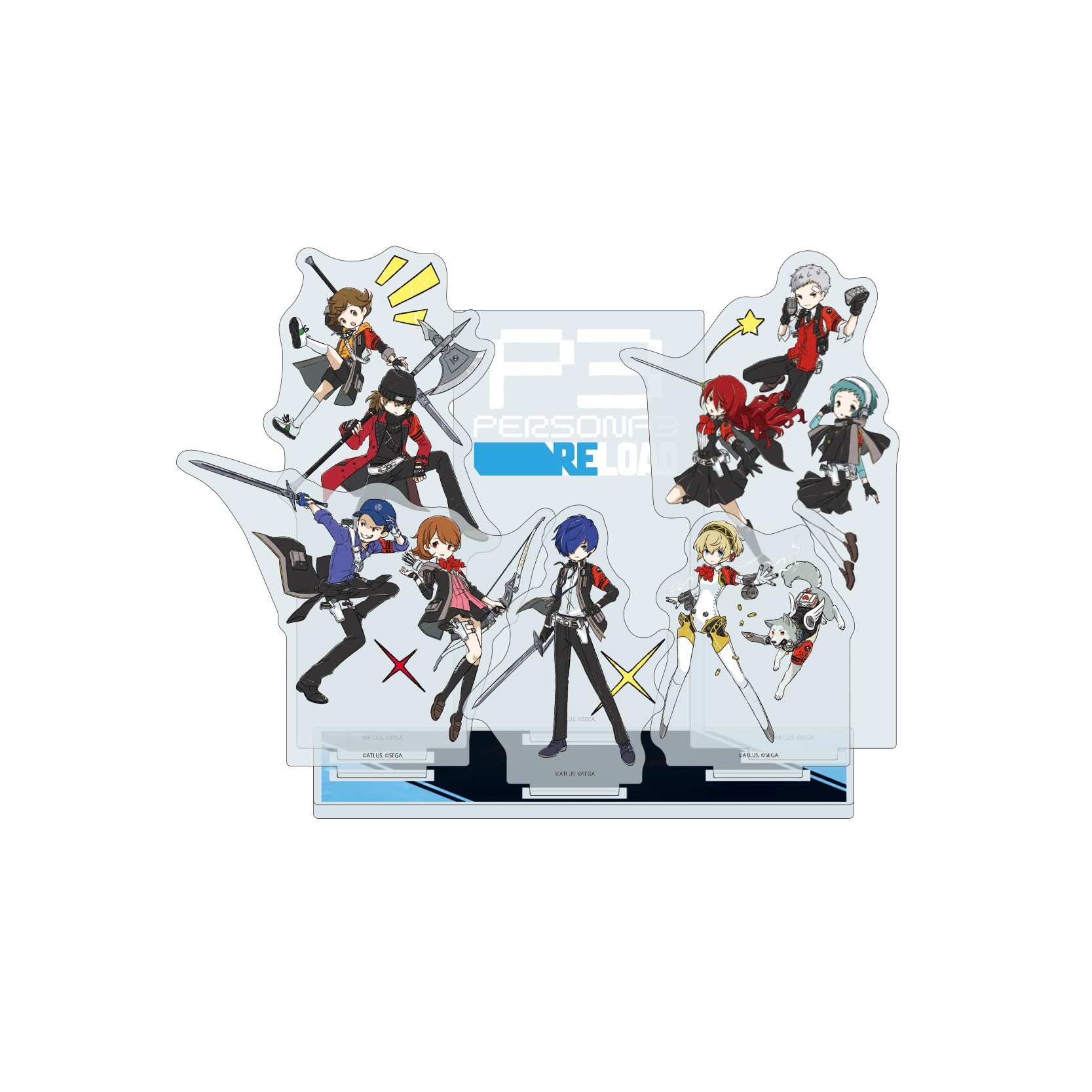 

Persona 3 Reload 01 Group Design [GraffArt Illustration] Premium Acrylic Diorama Plate
