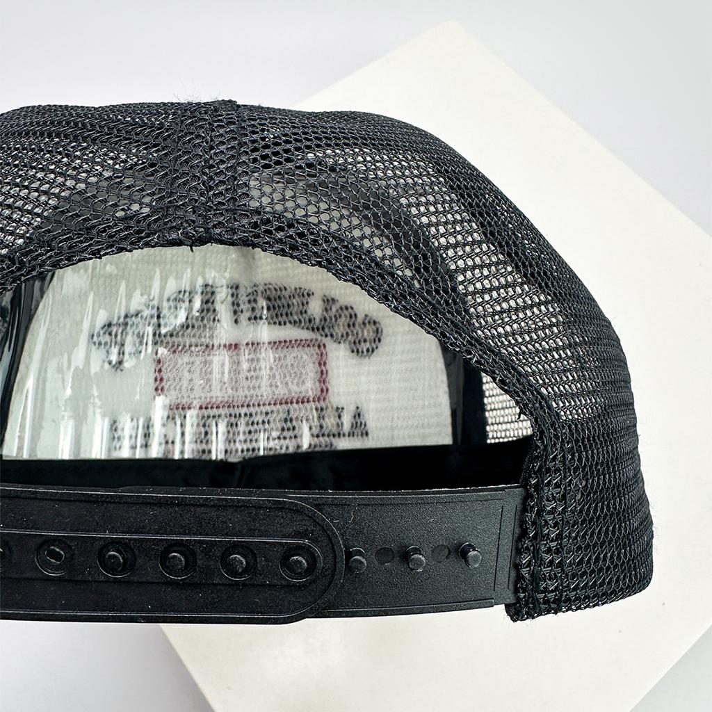 New Unisex American Hip-hop Letter Embroidery Baseball Hats Sunshade Color Block Breathable Street Trucker Caps Versatile Mesh