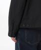 Musinsa Standard Nylon Crease Double Pocket Zip-Up Jacket [Black]
