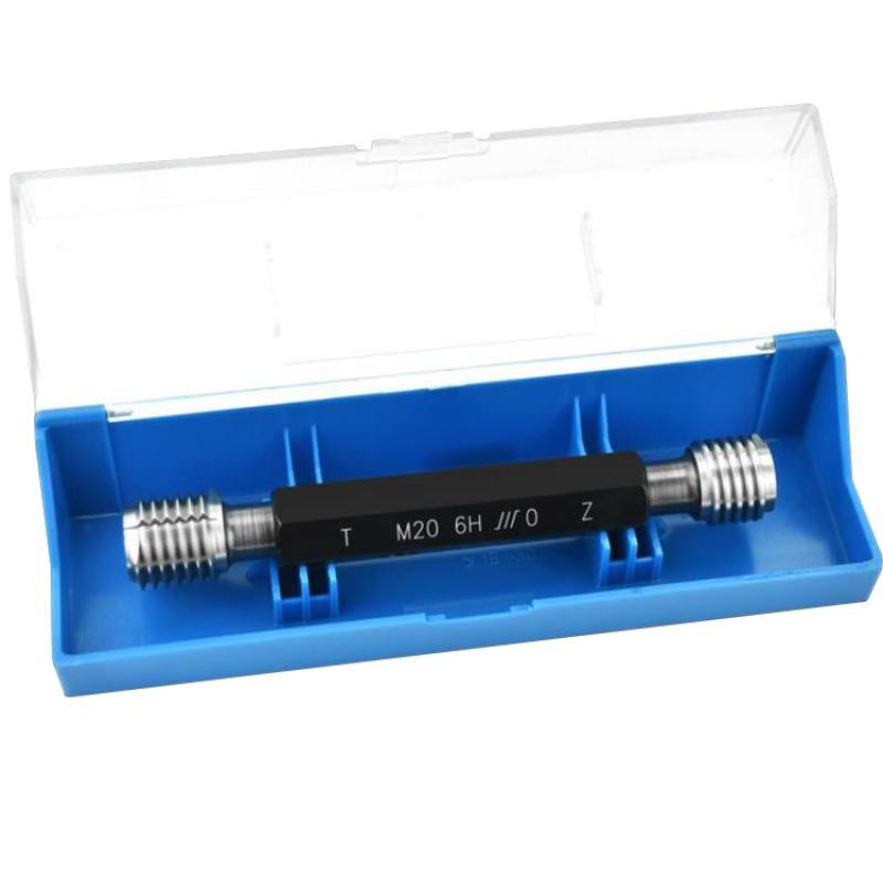 Standard Thread Plug Gauge Set M1-M1.8, 0.25 Pitch, Go/No-Go, 6H M1.7 6H
