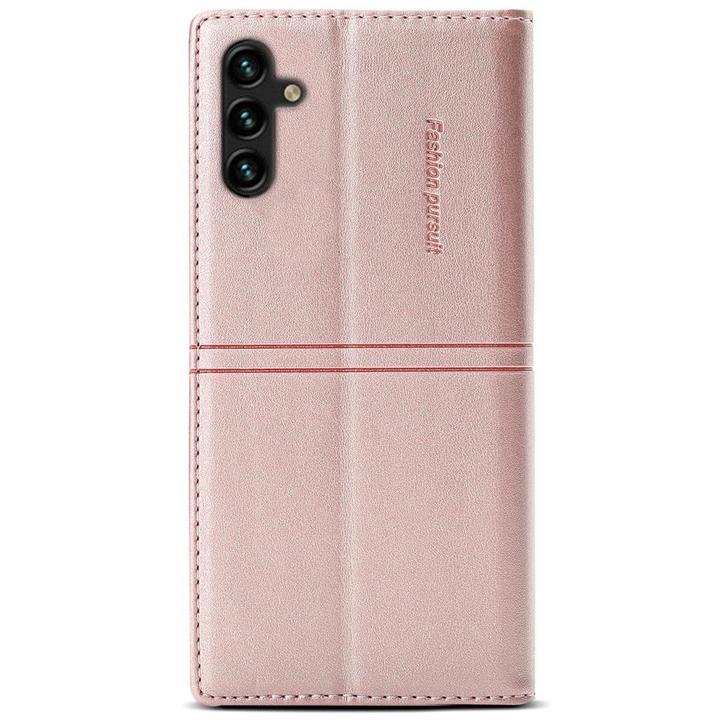 For Samsung Galaxy A56 5G Wallet Case Magnetic Closing Leather Phone Cover