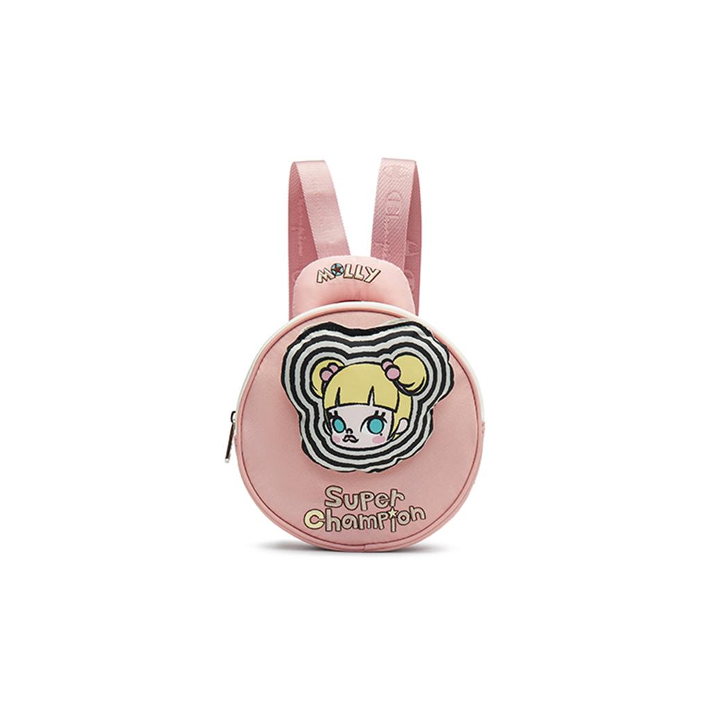 New Champion Bubble Mate POP MART Fabric Backpack Unisex Coffee Brown/Light Pink U4DACPU71