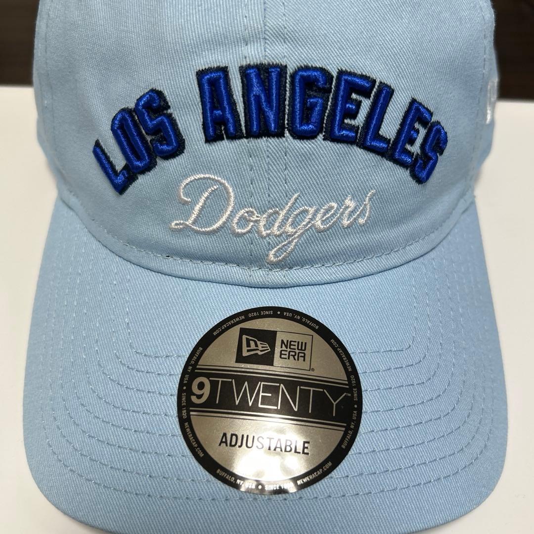 Used [New] New Era 9TWENTY LA Dodgers Cap Light Blue