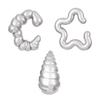 4Pc/set Vintage Geometric Clip Earring Women Trendy Glossy C Shape No Piercing Fake Cartilage Ear Cuff Jewelry Accessories