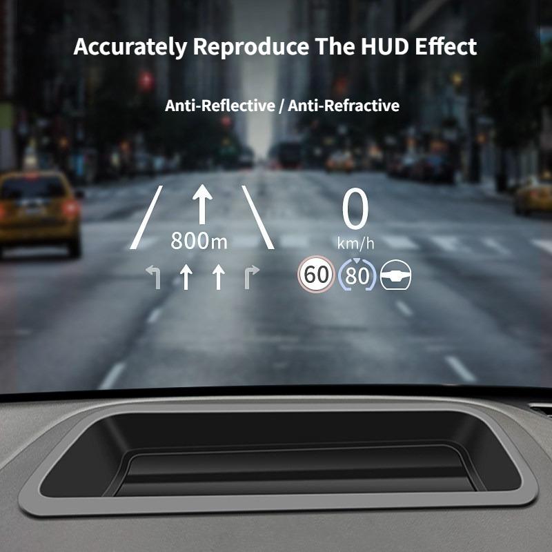 HUD Dust-proof Protector Cover For ZEEKR 7X 2025 2026 Car Head-up Display Protection Frame Cover Interior Modification Accessory