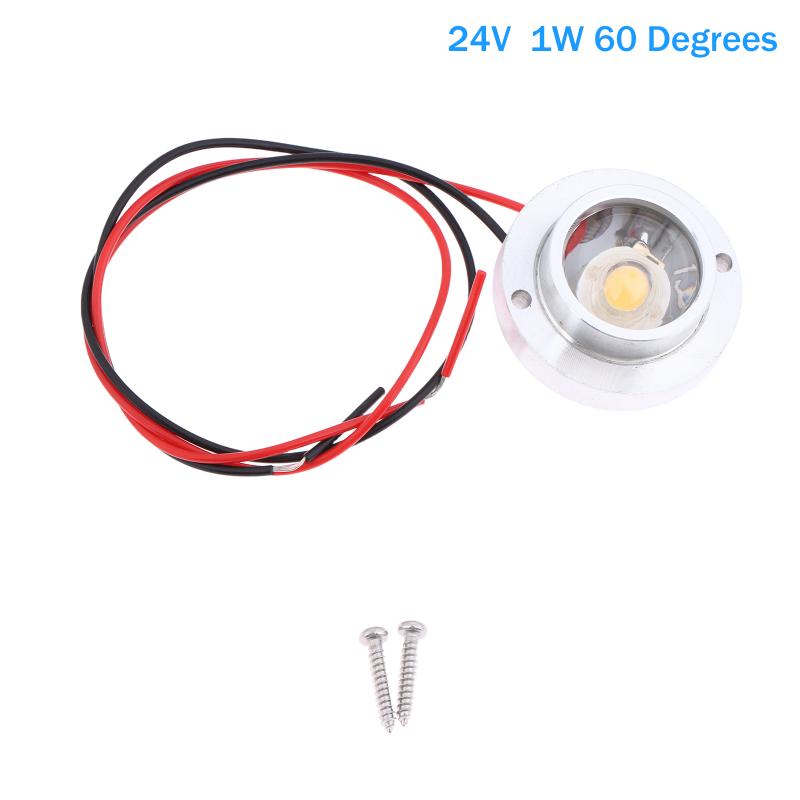 Energy Saving 1W LED Spotlight DC5V 12V 24V Embedded Recessed Light for Commercial Display