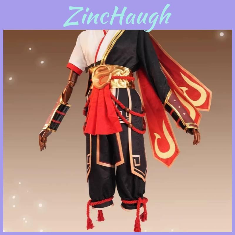Supernatural Squad General Scarlet Flame Cosplay Costume For Halloween With Polyester Fabric For Anime Fans
