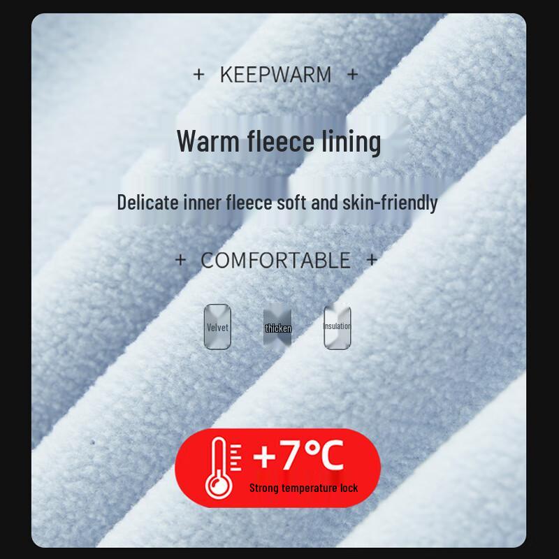 JEEP Men's 3-in-1 Hooded Windproof Fleece Lined Winter Outdoor Jacket