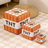 Minecraft Square Doll Throw Pillow Game Merchandise Sponge Square Box Plush Toy