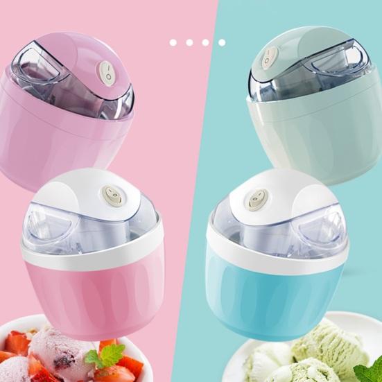 Mini Ice Cream Maker 1.5 Quart Electric Ice Cream Machine for Homemade Gelato Sorbet Yogurt Quick Freezing Compact Space-Saving Kitchen Tools