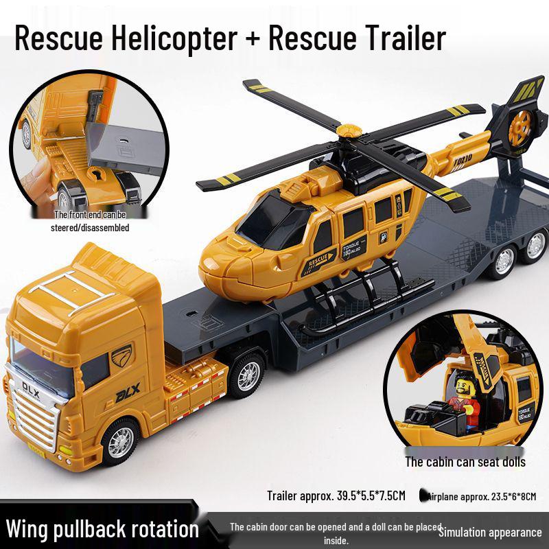 Delixin Rotatable Propeller Helicopter Fighter Jet Toy for Kids