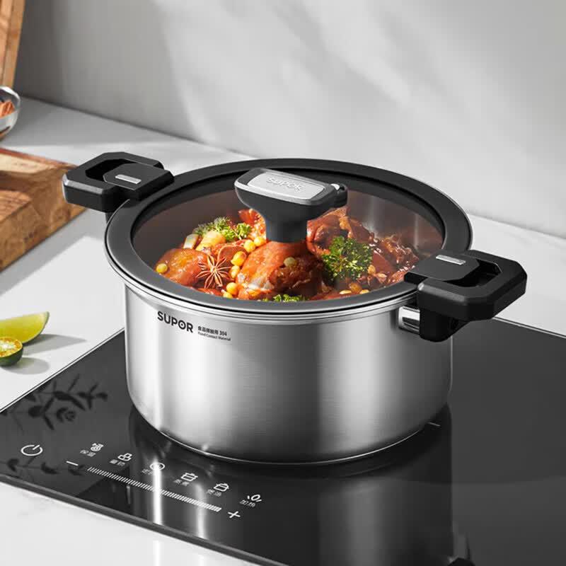 Supor Stainless Steel Micro-pressure Soup Pot