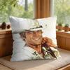 Tterence Hill Bud Spencer Cushion Cover Square Short Plush Pillow Case Living Room Sofa Home Decor Funda X