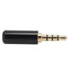 20Pcs 3.5mm Adapter Replacement 4‑Pole Balance Plug Headphone Jack Audio Cable Connector