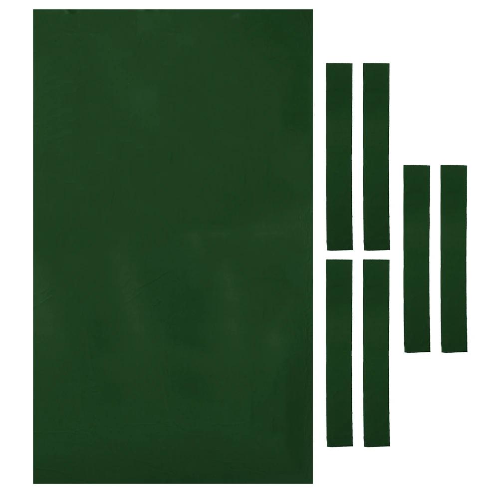 

7/8/9 футов профессиональный бильярдный стол фетр снукер аксессуары бильярдный стол сукно фетр для 9 футов стол для баров клубов отелей использованная шерсть 9ft зелёный